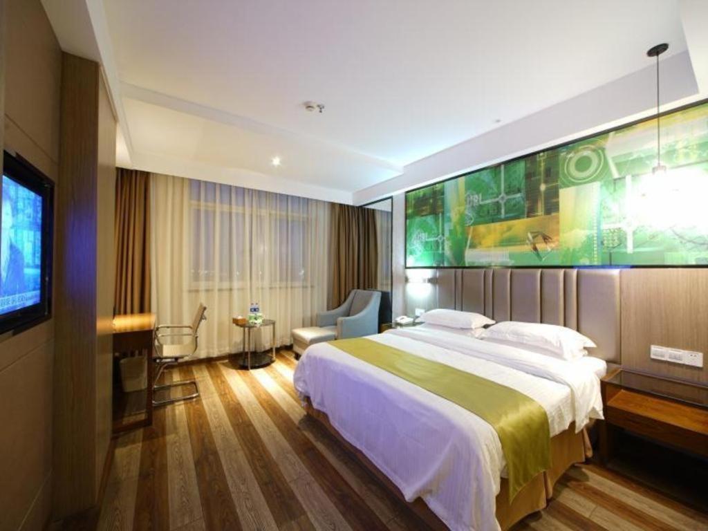 Greentree Inn Fujian Fuzhou Software Park River View Business Hotel Exterior foto