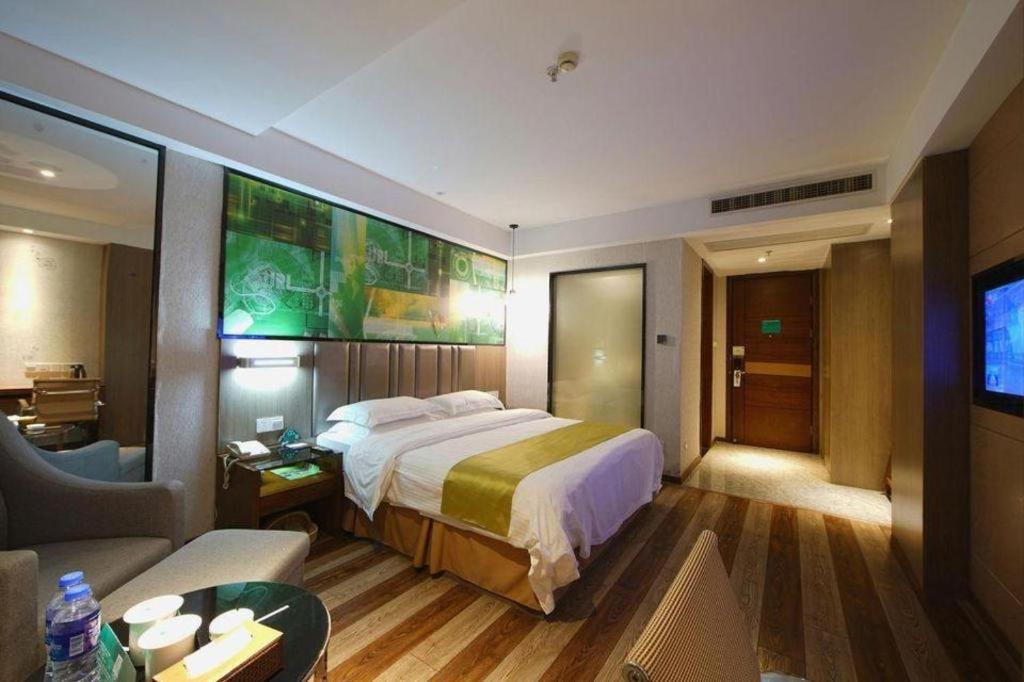 Greentree Inn Fujian Fuzhou Software Park River View Business Hotel Exterior foto