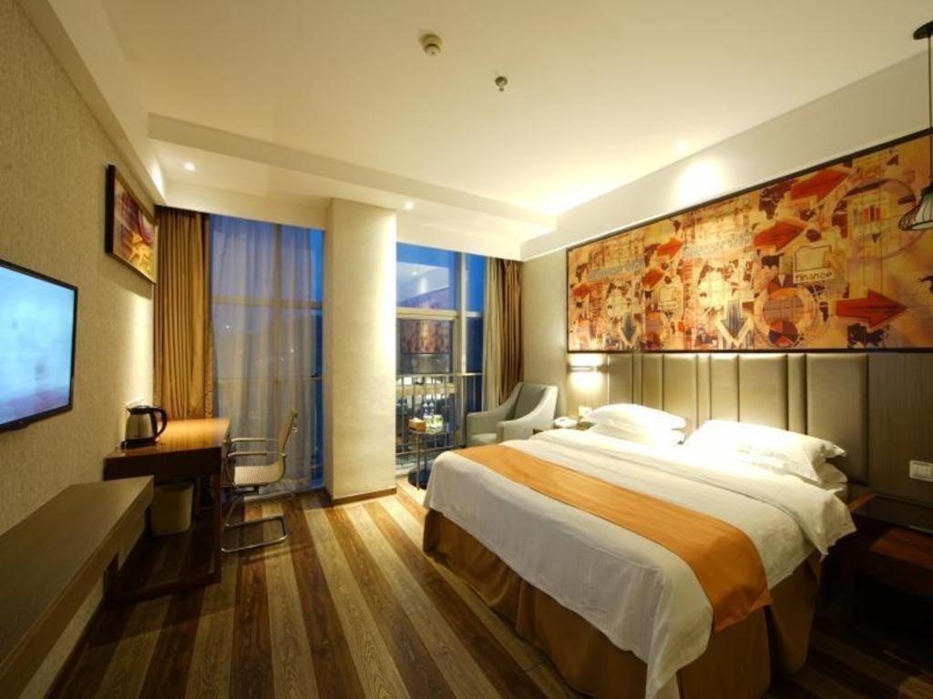 Greentree Inn Fujian Fuzhou Software Park River View Business Hotel Exterior foto