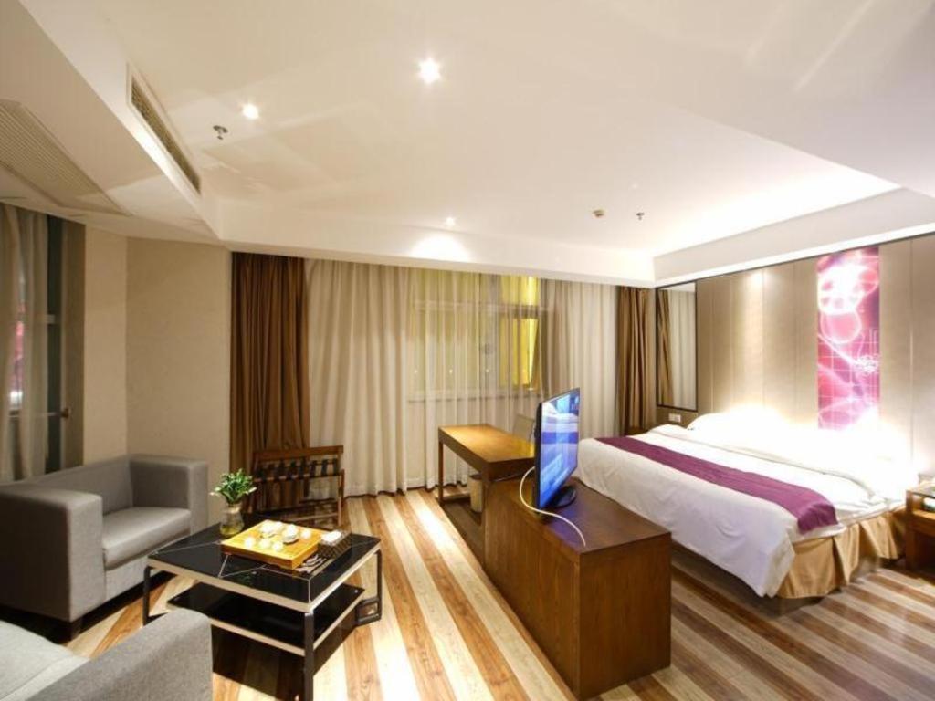 Greentree Inn Fujian Fuzhou Software Park River View Business Hotel Exterior foto