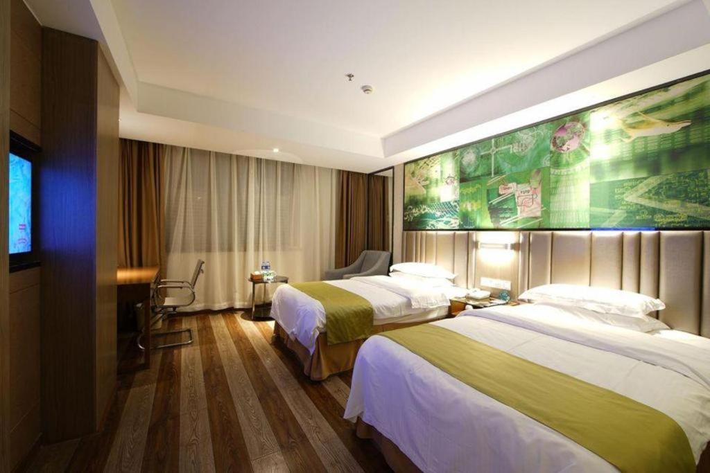 Greentree Inn Fujian Fuzhou Software Park River View Business Hotel Exterior foto
