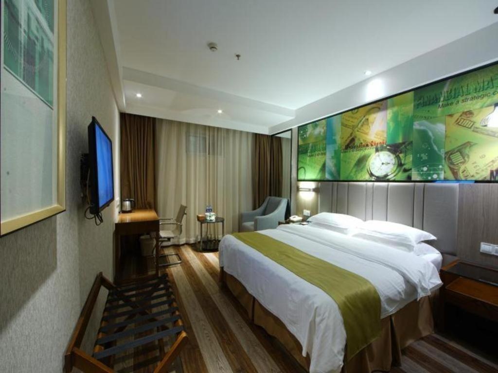 Greentree Inn Fujian Fuzhou Software Park River View Business Hotel Exterior foto